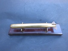 Brass trench art - trench, royal