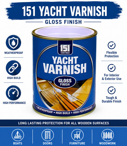 151 yacht varnish gloss finish - varnish,