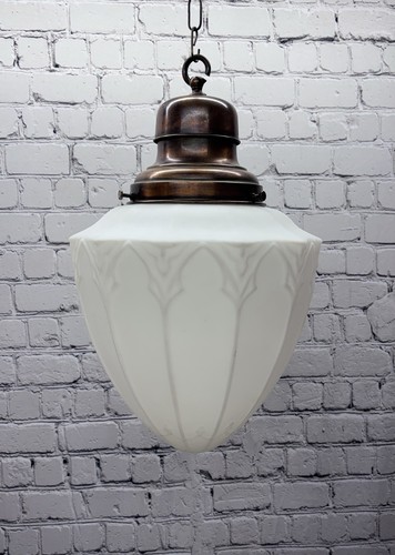Vintage opaline ceiling light - vintage,