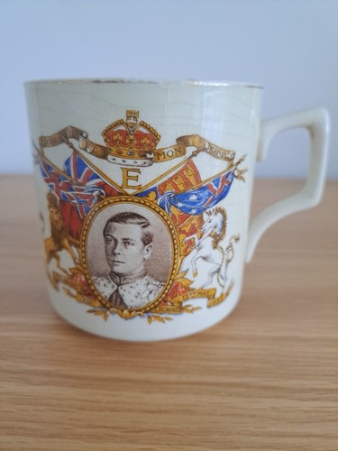 Antique edward v111 coronation - antique,