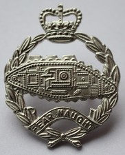 British Army, Royal Tank Regiment Cap Badge. QC. (O140)