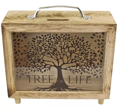 Tree life wooden cash - tree,