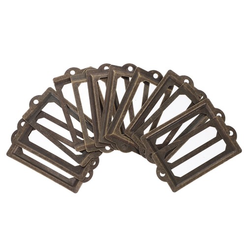 Pcs iron antique label - 12,