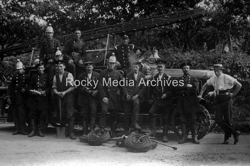 Iop group firemen with - firemen,