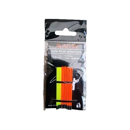 Fishing pole float - pole, tips