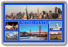 FRIDGE MAGNET - USA - Large -
