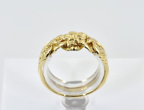 Jigsaw puzzle ring 585 - jigsaw,