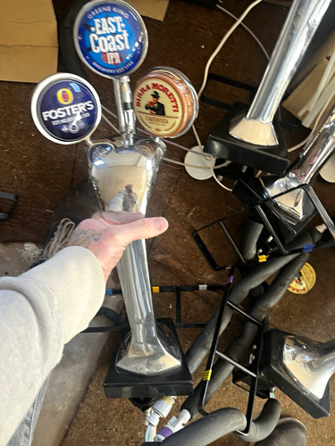 Foster moretti beer - moretti,, pump