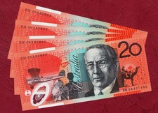 Australian banknote twenty - australian, $20