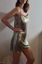 Alice and Olivia Metal Chainmail Dress New Size US 10