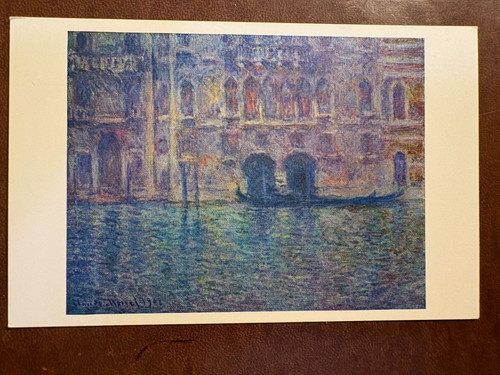 Post card venice scene - post,