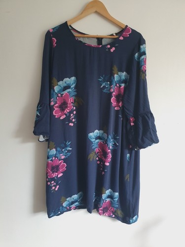 Joules dress size navy - 16, blue