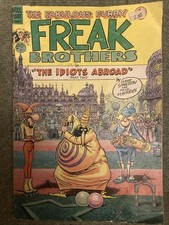 The Fabulous Furry Freak Brothers no 9 in The Idiots Abroad Part Two 1985