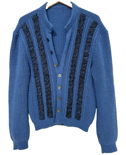 Vtg 60s blue stripe - 60s,