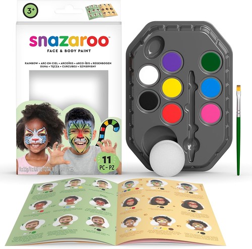 Snazaroo multicolor face paint - snazaroo,