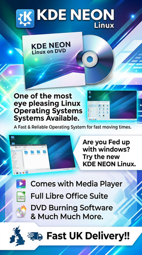 Kde neon linux dvd - kde,