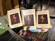 3 x small Vintage vols Hans Christian Andersen Fairy Tales - HB DJ World Ed
