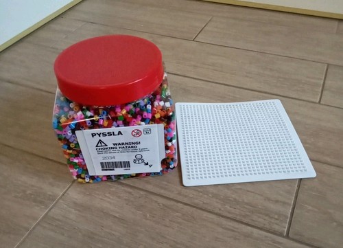 Ikea pyssla beads tub - pyssla, 600g
