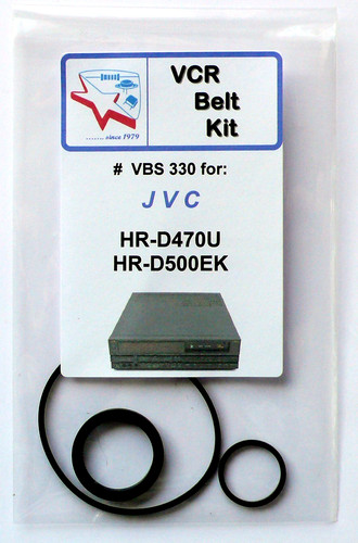 Vcr belt kit for 1980 - belt, jvc