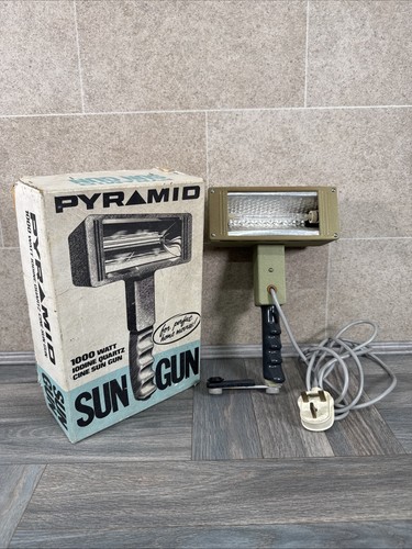 Vintage pyramid sun gun camera - vintage,