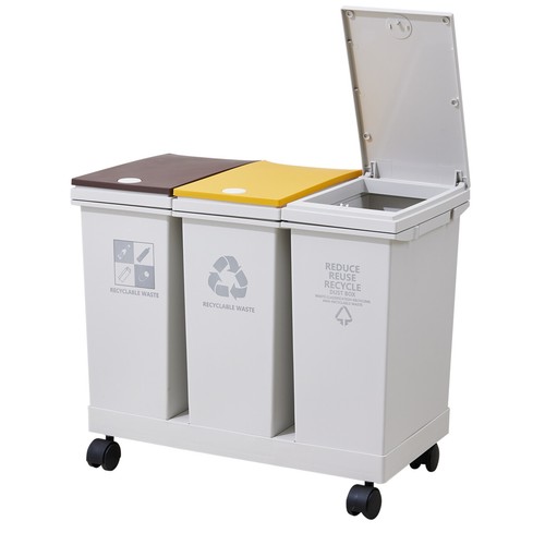 Dual triple mobile recycling - dual,
