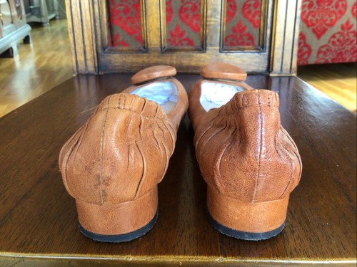 Bertie tan leather flat - flat, shoes