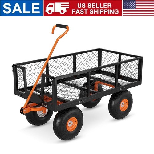Garden cart steel heavy duty - garden,