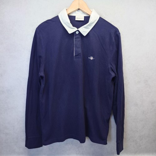 Gant navy embroidered - navy, long