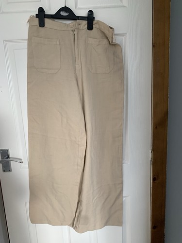 Woman wide leg - woman’s, linen
