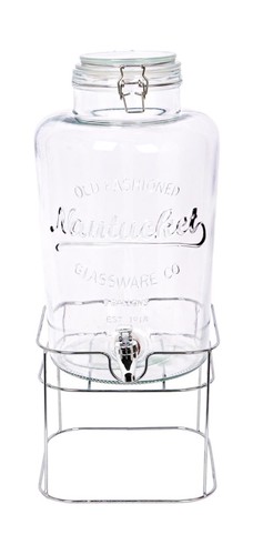 Glass drink dispenser - 8.7l,