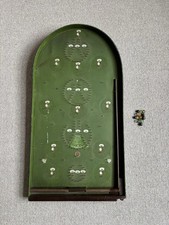VINTAGE MASTER BOARD CORINTHIAN SILENTA BAGATELLE GAME c1950 - WORKING