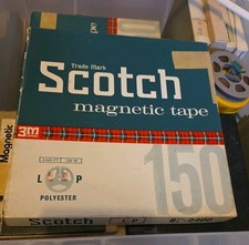 Emitape 10 1/2"  Reel to Reel Tape 1/4 Inch - Sealed New O/ Stock - 2,400ft/730m