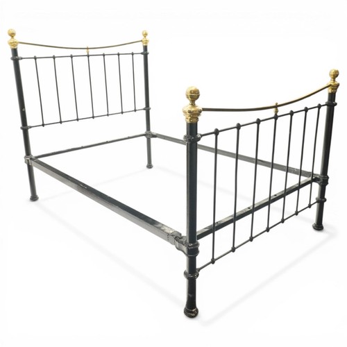 Victorian brass iron - iron, double