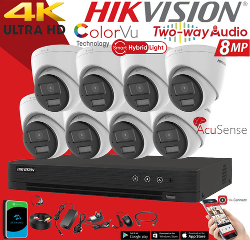 Hikvision 8mp cctv smart - cctv,