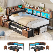 14"Corner Bed Frame with