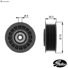 TENSIONER PULLEY V-RIBBED BELT