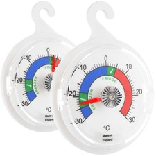 Fridge Thermometer and Freezer Thermometer- Pack of 2 Food Temperature -IN-168