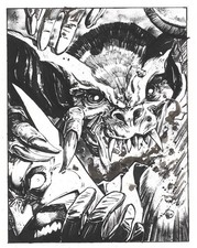 Batman VS ManBat 11x14 Clayton