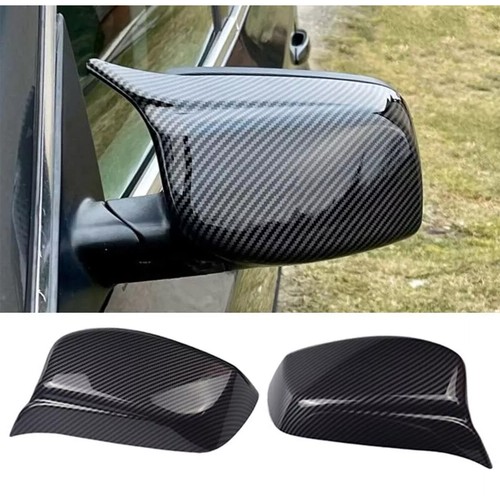 Carbon fiber mirror cover - carbon,