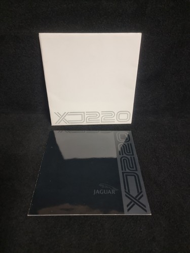 Jaguar xj220 brochure - xj220,
