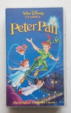 Walt Disney Classics Peter Pan VHS Videocassette