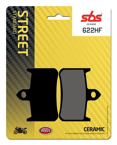Sbs 622hf front brake pads - sbs,