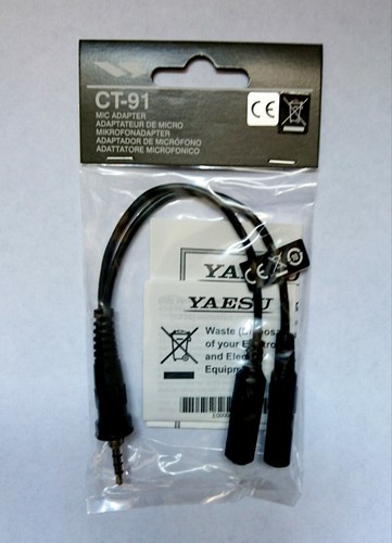 Yaesu microphone adaptor - ct-91,