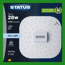 1x 12W (=28W Replacement) LED
