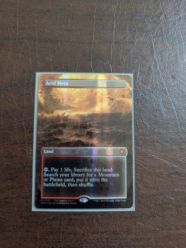 Arid mesa - mesa, (borderless)