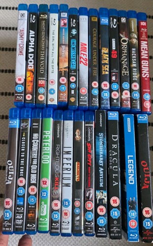 Job lot blu ray bundle - job,