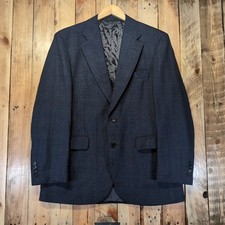 Aquascutum Dark Navy Check