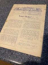 Kilmarnock v Third Lanark 17th April 1954