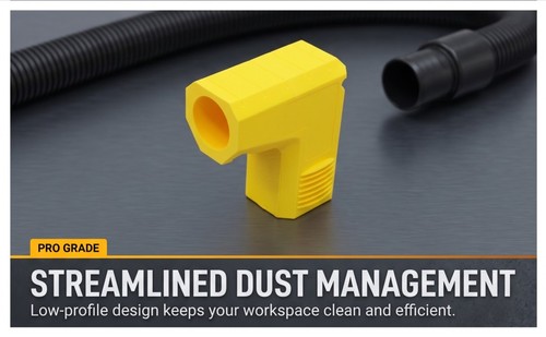 Dual port table dust - (yellow)dual,
