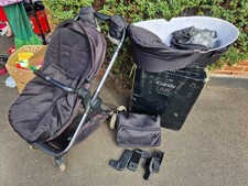 iCandy Lime Lifestyle Travel System in Charcoal - Carrycot & Pushchair